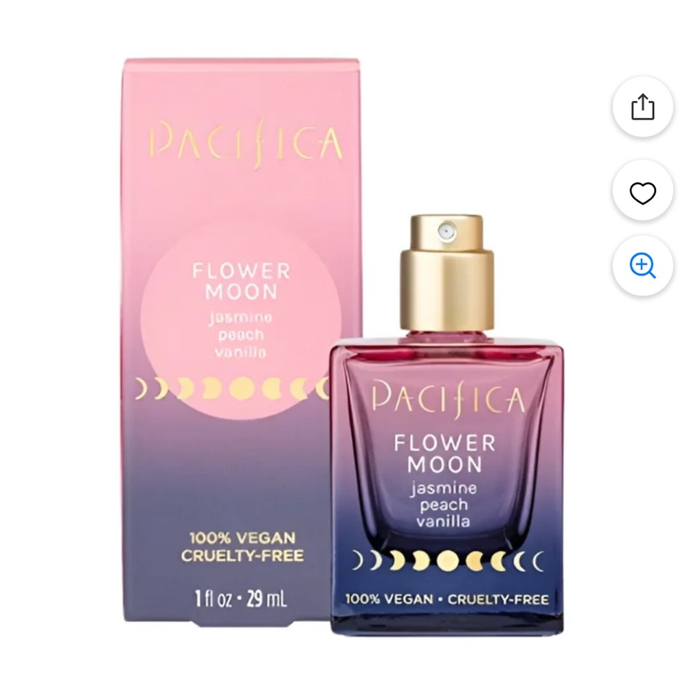 Pacifica Flower Moon Jasmine Peach Vanilla Perfume